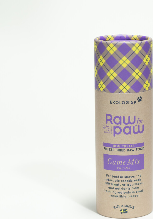 Raw For Paw Game Mix (Vildtmix) Godbidder (45 G)