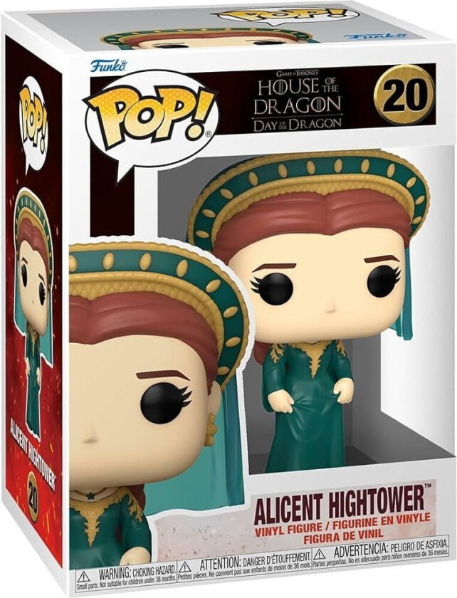 Funko Pop! Television: House Of The Dragon - Allicent Hightower #20 Vinyl Figure (3DS)
