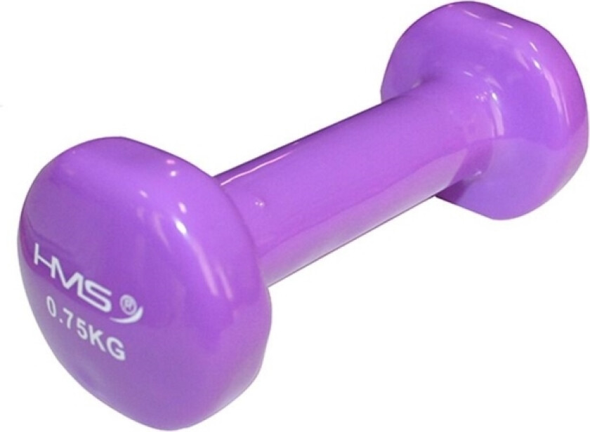Hms Vinyl Dumbbell 0,75 Kg Fiolett (17023)