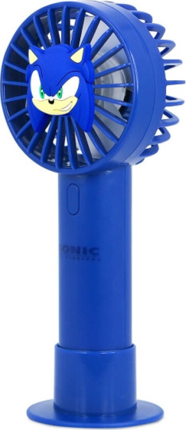 the Hedgehog Mini Fan Handheld with 3D character