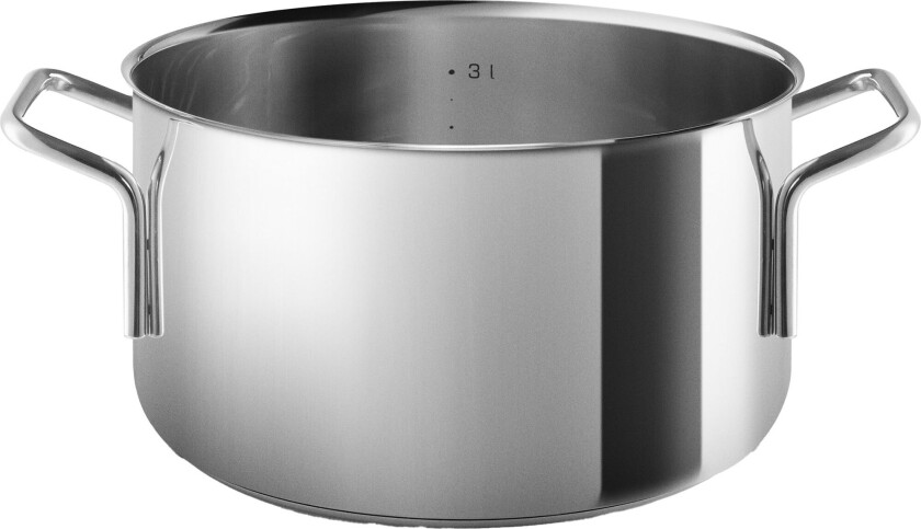 Kasserolle 3,6 liter, rustfritt stål