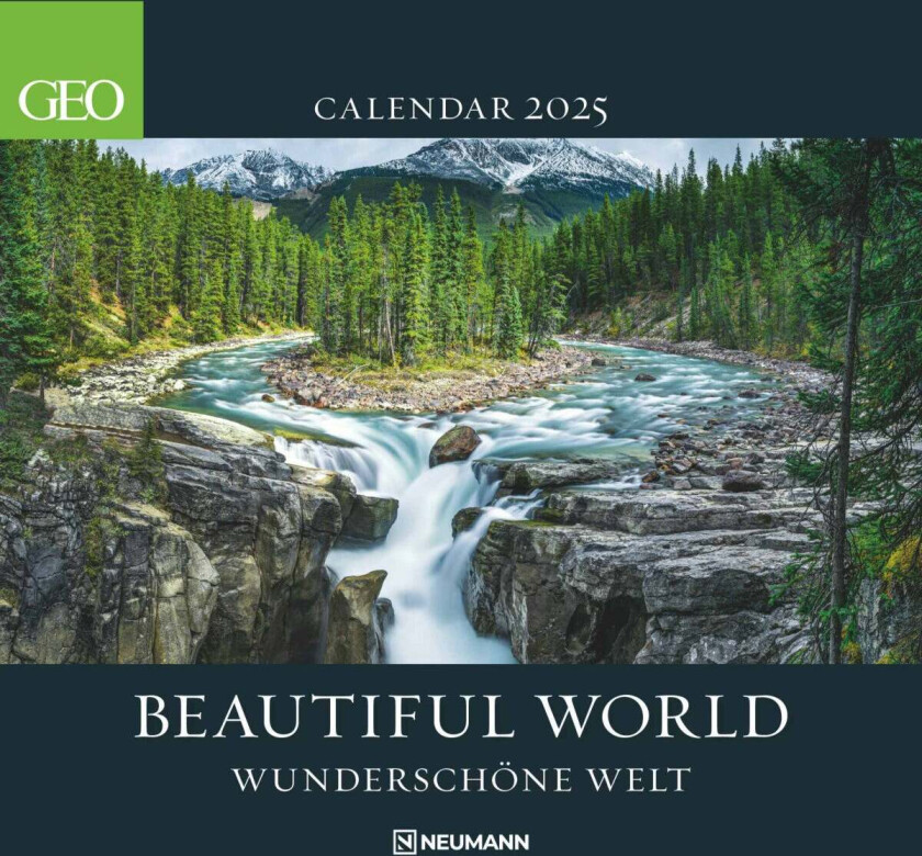 Kalender 2025 Beautiful World 30x30cm