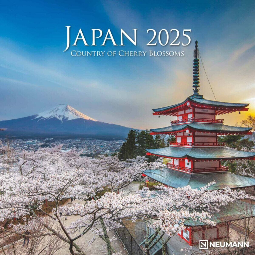 Kalender 2025 Japan 30x30cm