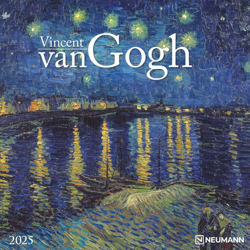 Kalender 2025 Vincent van Gogh 30x30cm