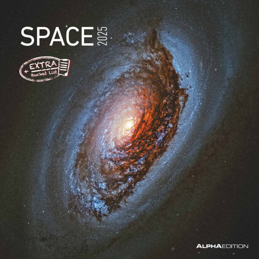 Kalender 2025 Space 30x30cm