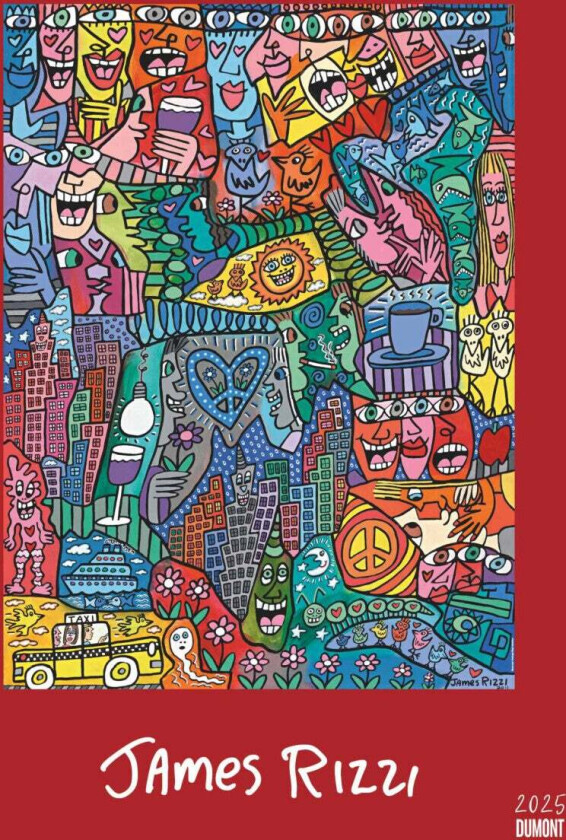 Kalender 2025 James Rizzi 50x70cm