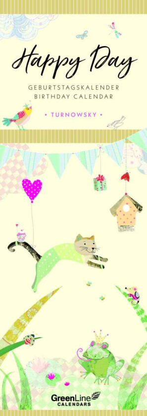Kalender 2025 Green Line Turnowsky 15x42cm