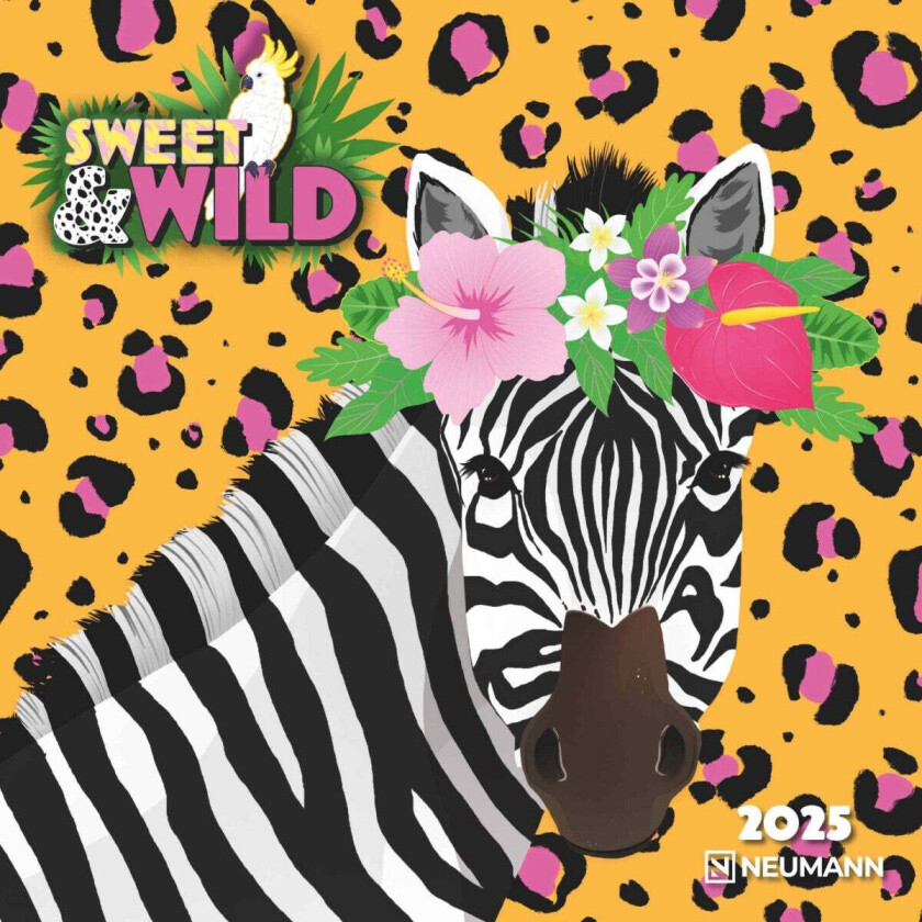 Kalender 2025 Sweet & Wild 30x30cm