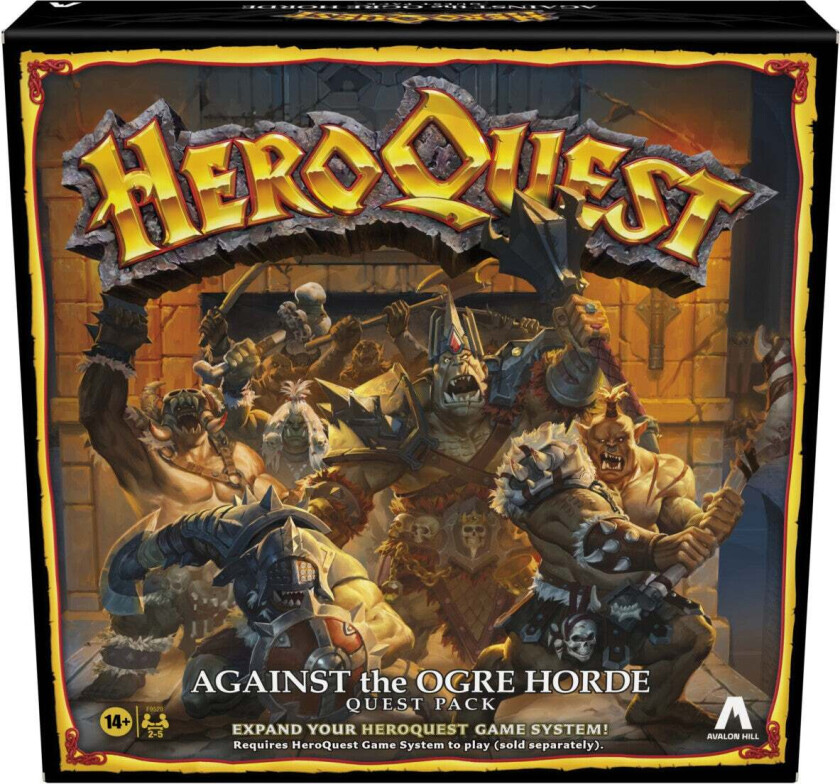 Spill Heroquest Ogre Horde Quest Pack En