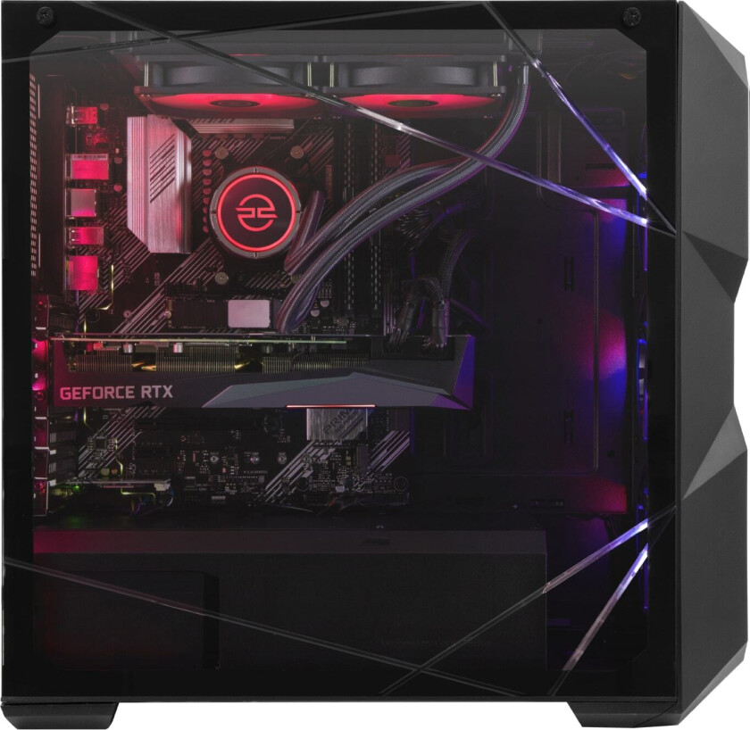Fusion R7Si R7X/16/2512/3070TI stasjonær gaming-PC