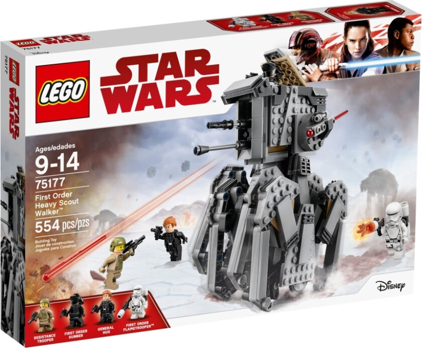 Lego Star Wars 75177 First Order Heavy Scout Walker