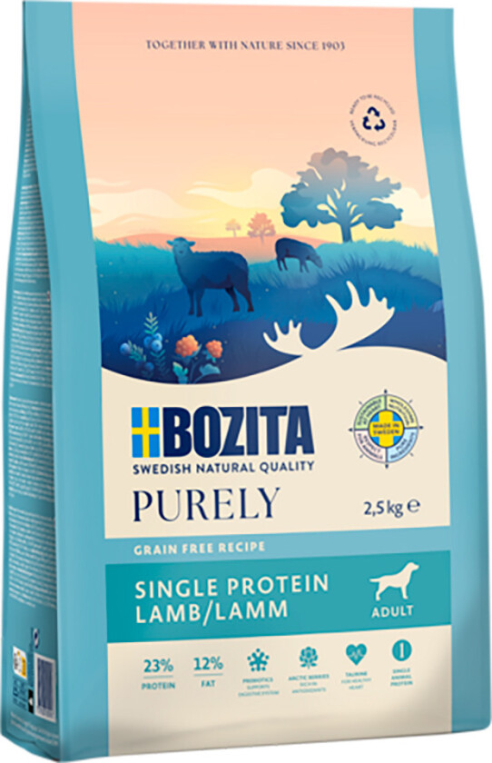 Bozita Grain Free Lam - 2,5 kg