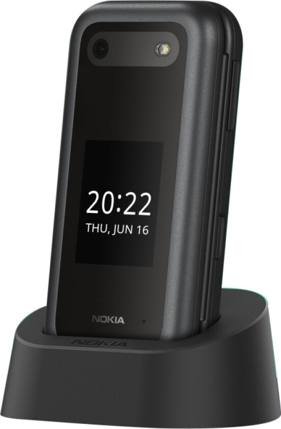 2660 Flip - 4G Funksjonstelefon - Dobbelt-Sim - Ram 48 Mb / Internminne 128 Mb - Microsd Slot - 2.8" - 320 X 240 Piksler - Rear Camera 0,3 Mp -