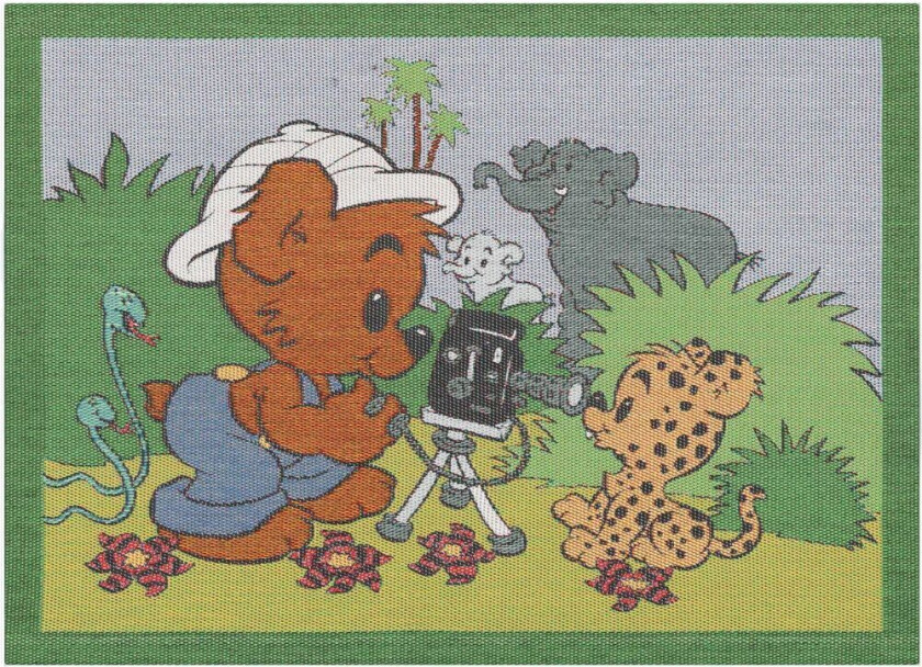 Safari bordbrikke 35x48 cm Multi