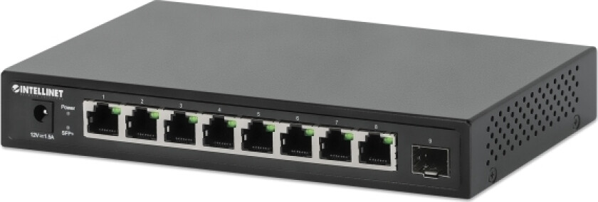 Intellinet 8-Port 2.5G Switch 8Xrj45 1Xsfp+ - Switch (562096)