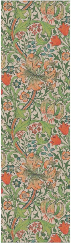 Golden Lily bordløper 35x120 cm Multi