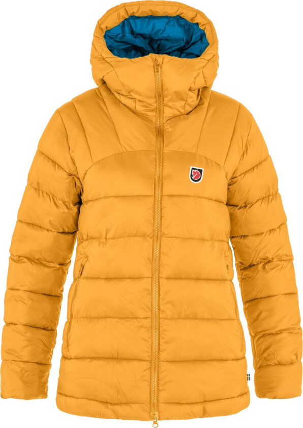 Women's Expedition Mid Winter Jacket Mustard Yellow-Un Blue M