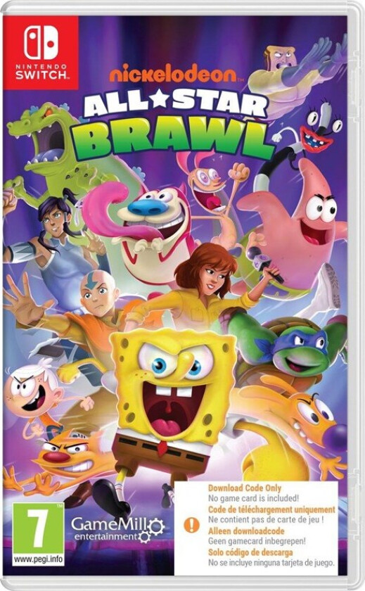 Nickelodeon All-Star Brawl (Code in a Box) - Nintendo Switch - Kamp