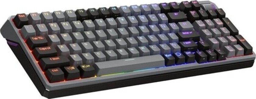 MK770 - keyboard compact - QWERTY - US - space grey Input Device - Gamingtastatur - Amerikansk Engelsk - Grå