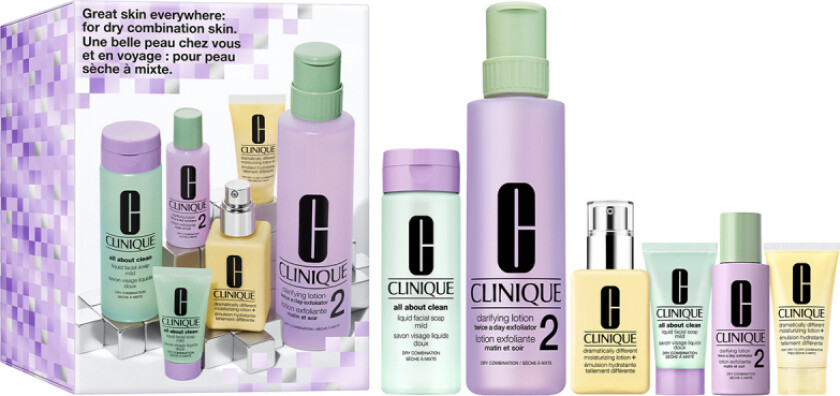Great Skin Everywhere: For Dry Combination Skin Set