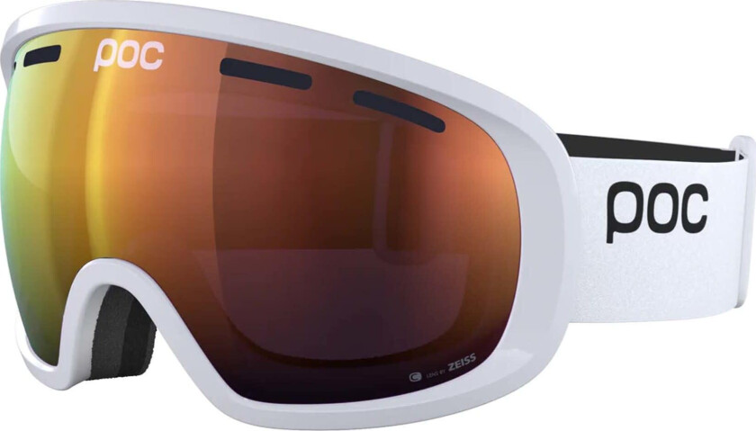 POC Fovea Hydrogen White/Partly Sunny Orange OneSize
