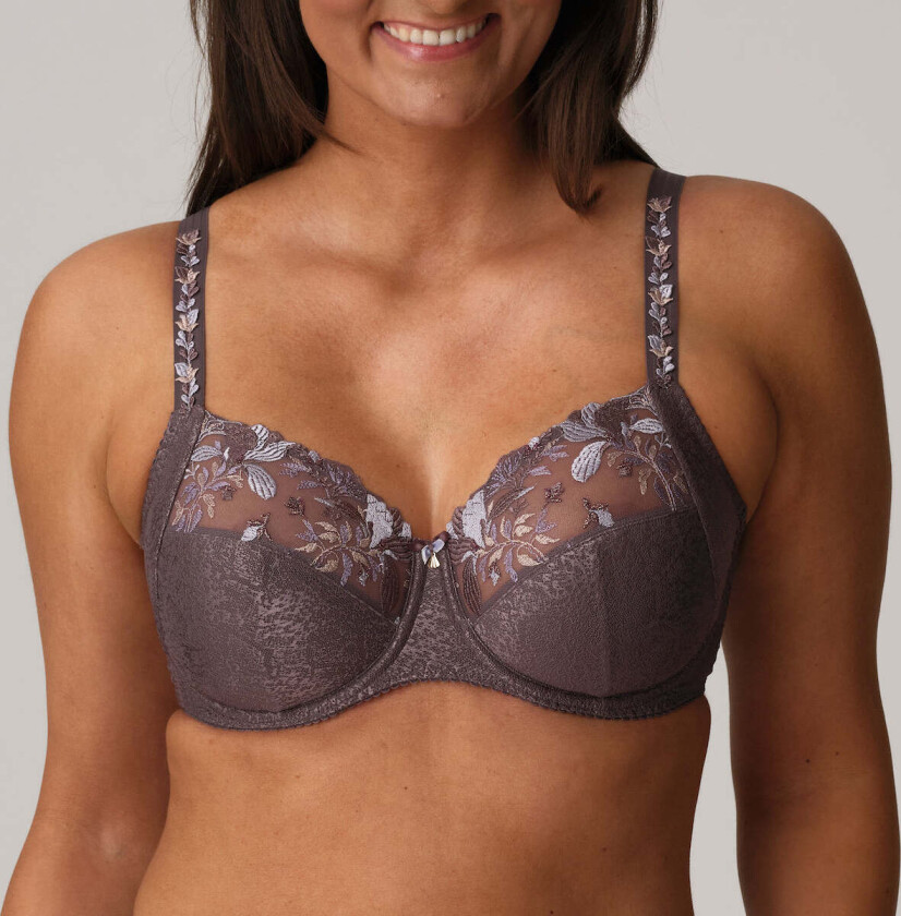 Mohala BH med bøyle, lilla, Størrelse: 70E, Kvinner