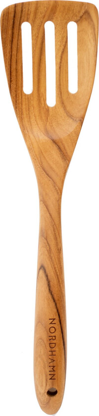 Stekespade med hull 30 cm, teak