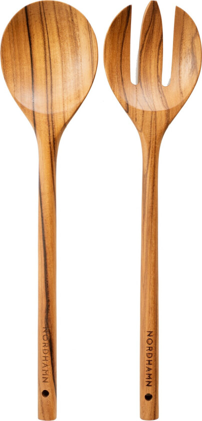 Bilde av Salatbestikk 34 cm, teak