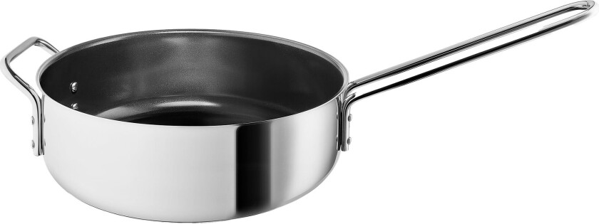 Sautépanne keramisk Slip-Let® 24 cm, rustfritt stål