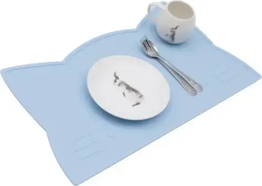 We Might Be Tiny - Spisebrikke Mr Cat Powder Blue