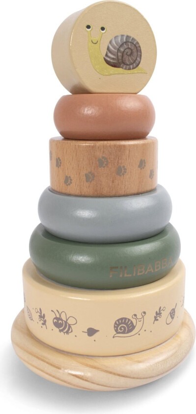 - Wooden stacking toy - (FI-03372)
