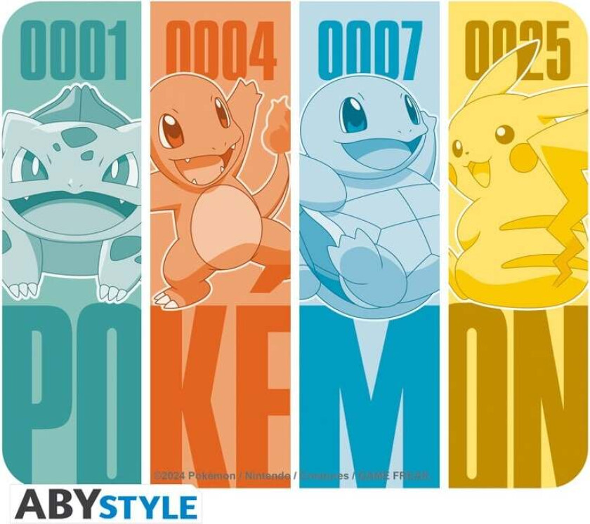 POKEMON - Flexible Mousepad - Kanto Starters