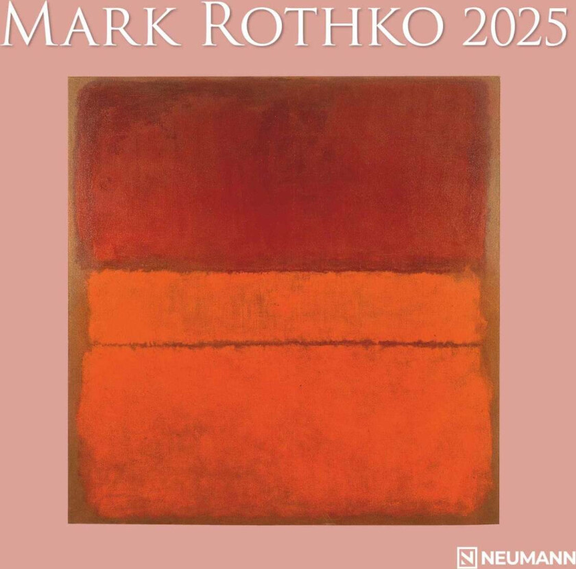 Kalender 2025 Mark Rothko 30x30cm