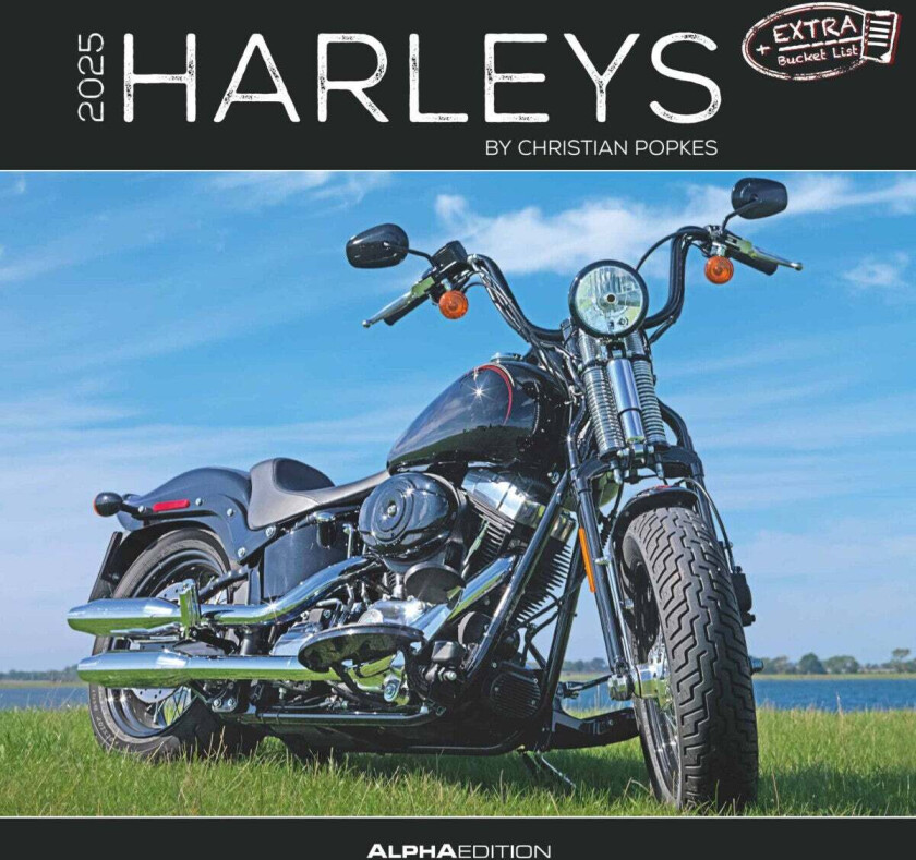 Kalender 2025 Harleys 30x30cm