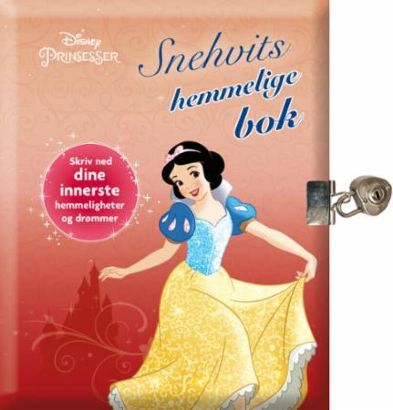 Snehvits hemmelige bok. Skriv ned dine innerste hemmeligheter og drømmer