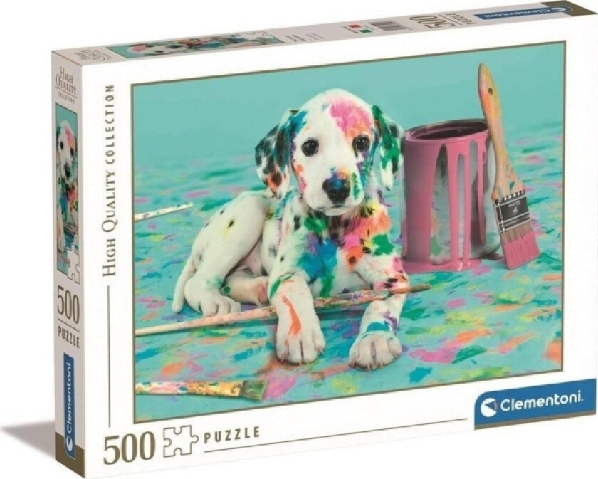 Cle Puslespill 500 Hq The Funny Dalmatian 35150