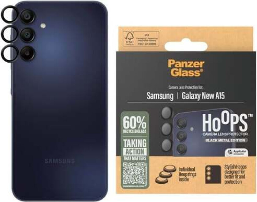 Hoops™ Black Lens Protector Samsung Galaxy A16