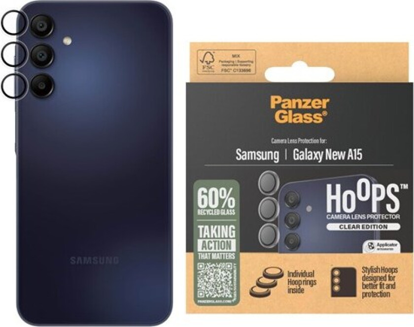 Hoops™ Transparent Lens Protector Samsung Galaxy A16