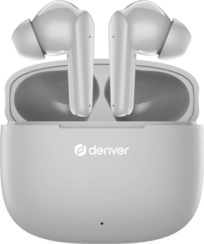 Denver Twe-48Gr - True Wireless-Hodetelefoner Med Mikrofon - I Øret - Bluetooth - Grå