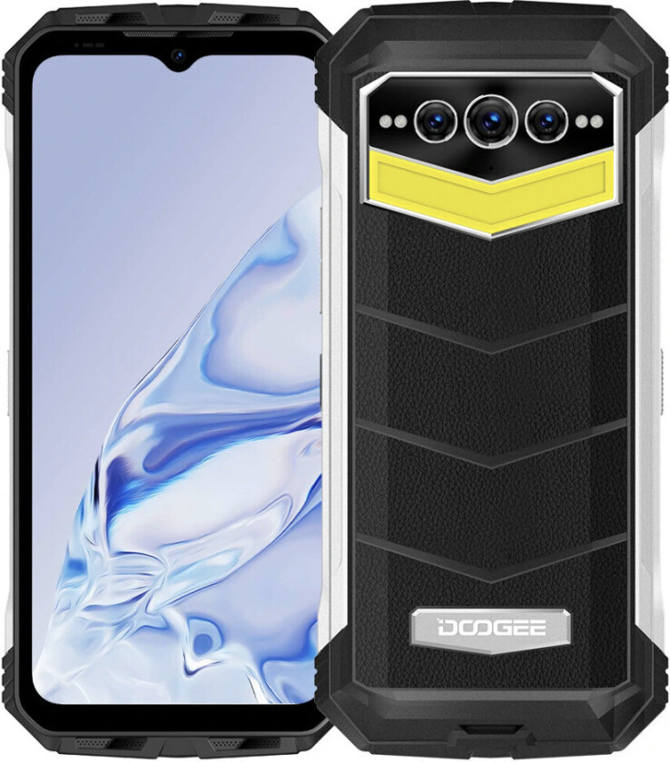 Doogee S100 Pro-mobiltelefon - (6,58") 256 GB blits, 12 GB RAM - Sølv
