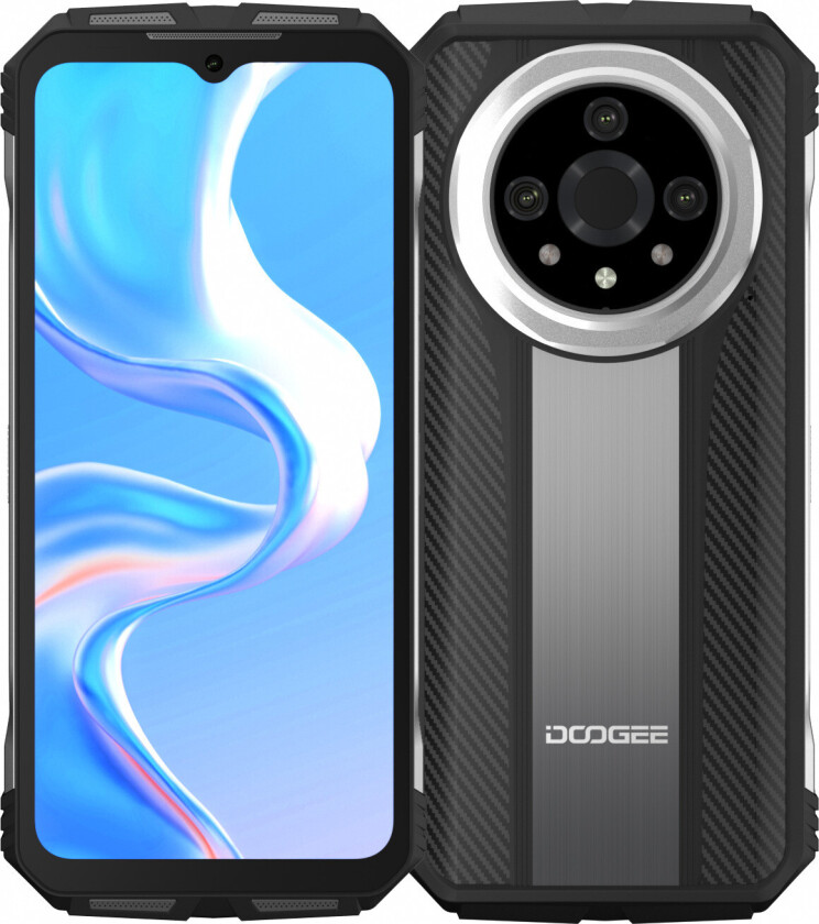 Doogee V31GT mobiltelefon - (6,58") 256 GB blits, 12 GB RAM - Sølv