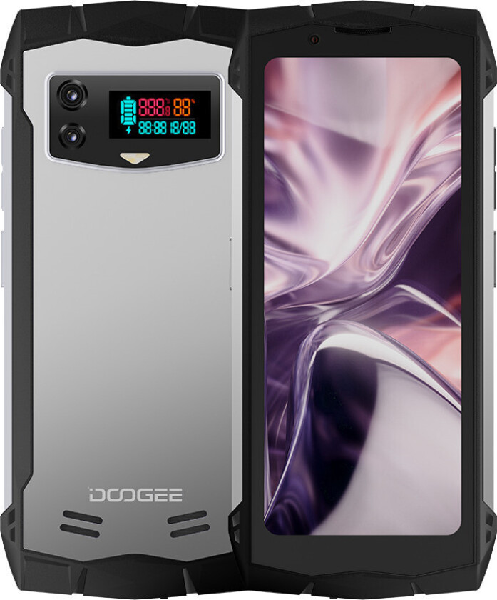 Doogee S Mini Mobiltelefon - (4,5") 256 GB blits, 8 GB RAM - Sølv