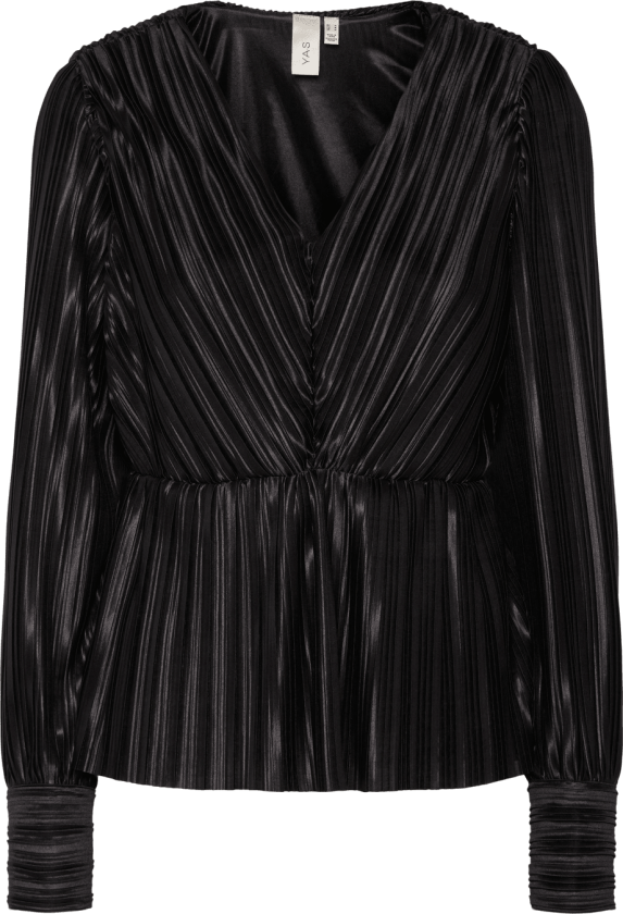 Storma Peplum Topp - Black