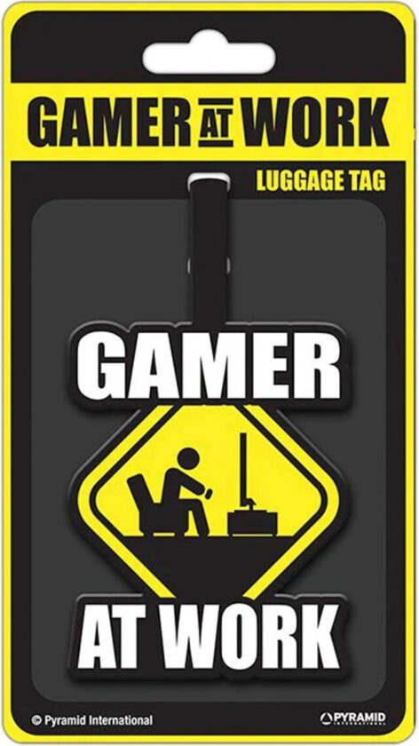 at Work Bagasjelapp | Supernerds.no - Norsk Nettbutikk