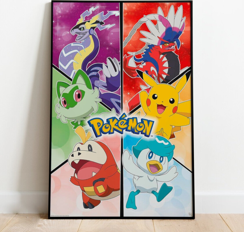 Plakat Scarlet&Violet - 91,5 x 61 cm | Supernerds.no - Norsk Nettbutikk