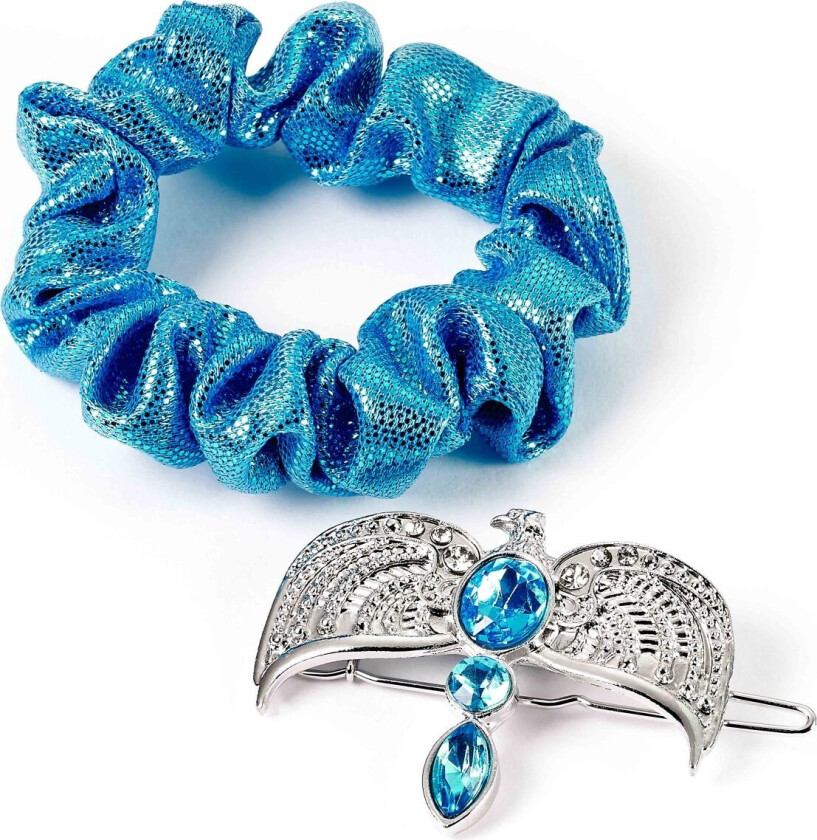 Hårstrikk Scrunchie og Hårspenne Diadem 2-pk | Supernerds.no - Norsk Nettbutikk