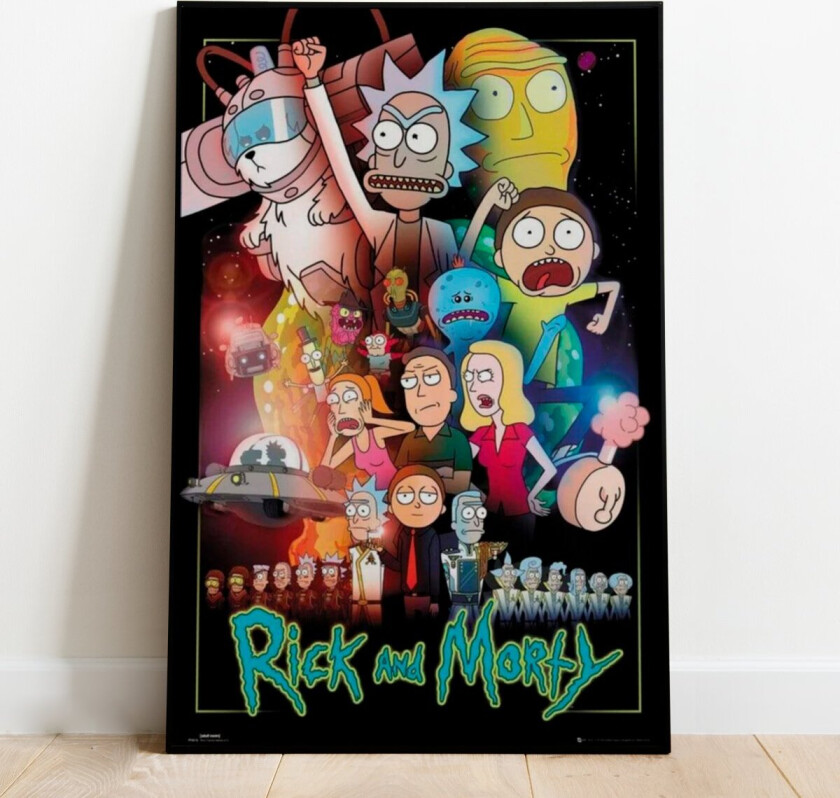 Bilde av Plakat Dimensional Wars - 91,5 x 61 cm | Supernerds.no - Norsk Nettbutikk