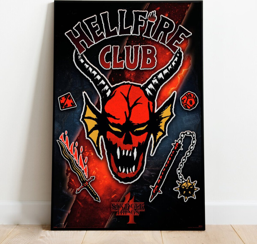 Plakat Hellfire Rift - 91,5 x 61 cm | Supernerds.no - Norsk Nettbutikk