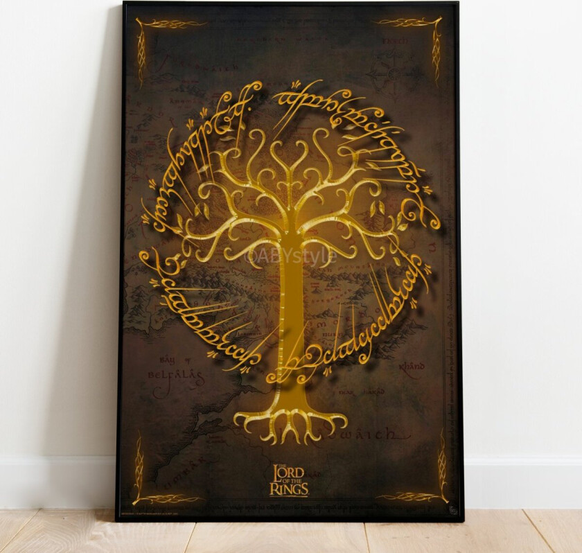 Plakat White Tree Premium Folie - 91,5 x 61 cm | Supernerds.no - Norsk Nettbutikk