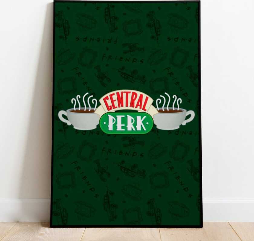 Plakat Central Perk - 91,5 x 61 cm | Supernerds.no - Norsk Nettbutikk